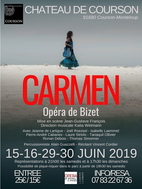 Carmen, opera au Domaine de Courson