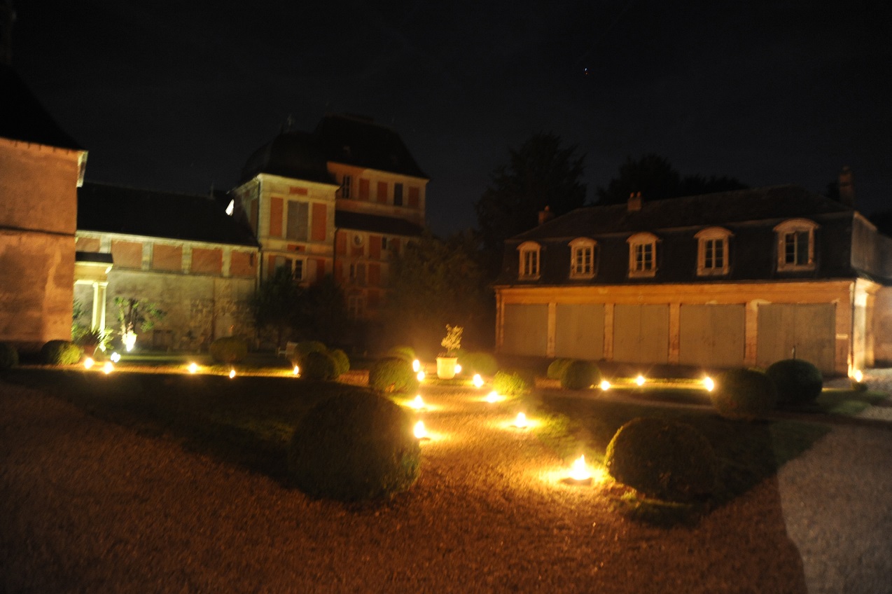 Domaine de Courson de nuit